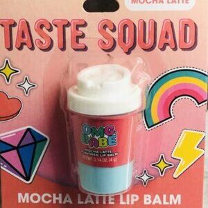 Set of 3 Taste Squad Mocha Latte Flavored Lip Balm 0.14 Oz/4 Gm. Each NEW